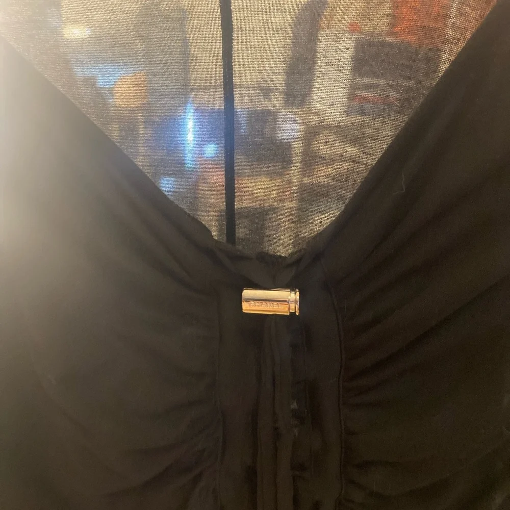2009 CHANEL Runway Black Batwing Dress - Picture 7 of 13